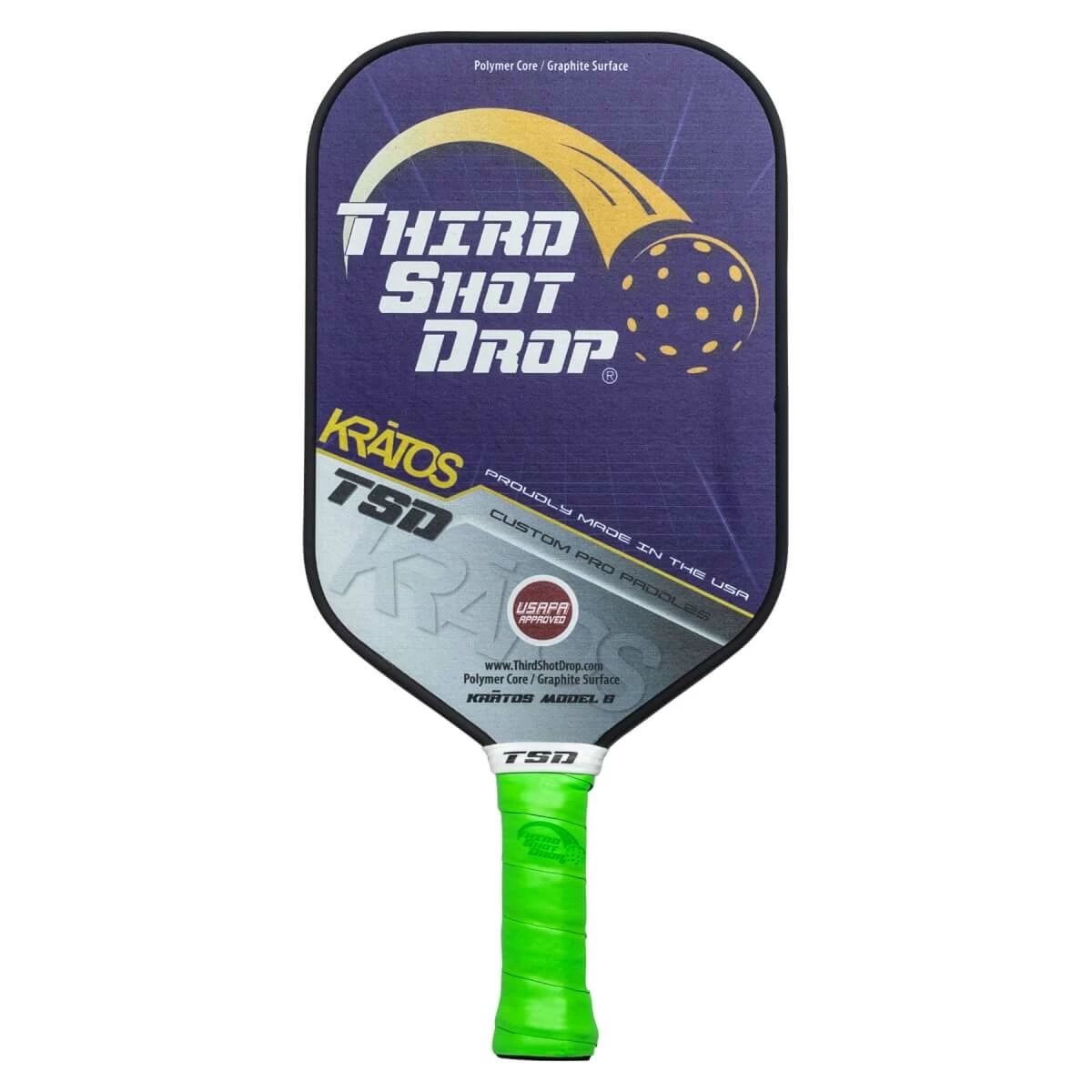 Best deal ๐ฏ Buy ๐งจ Third Shot Drop KRATOS G Lightweight Graphite Pickleball Paddle ๐ ๐ฅ - Image 3