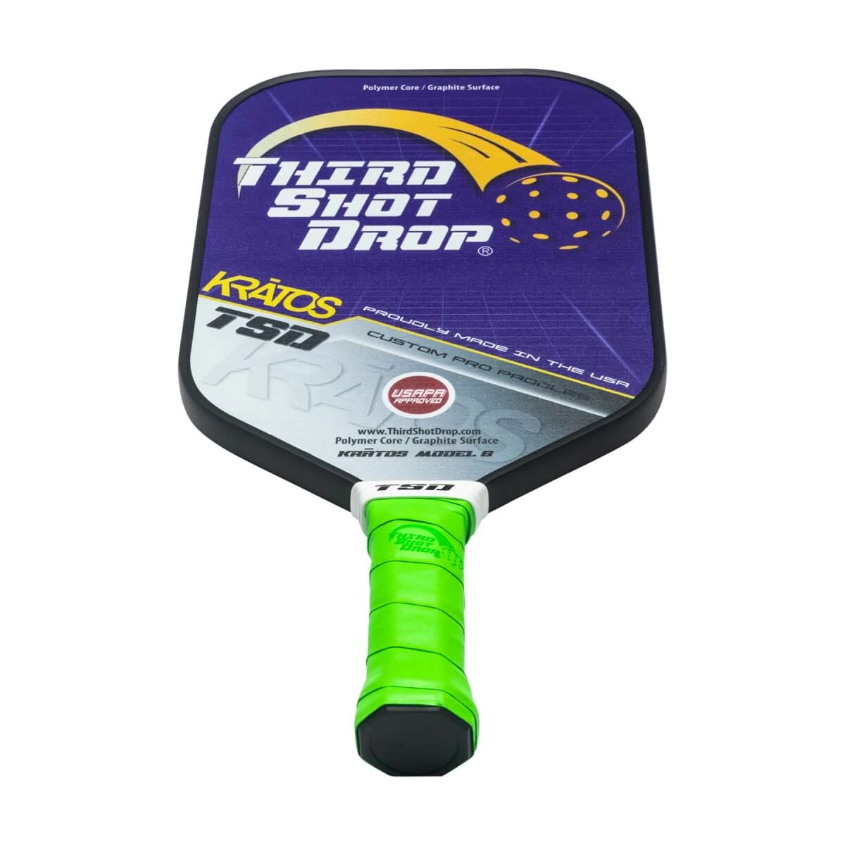 Best deal ๐ฏ Buy ๐งจ Third Shot Drop KRATOS G Lightweight Graphite Pickleball Paddle ๐ ๐ฅ - Image 4