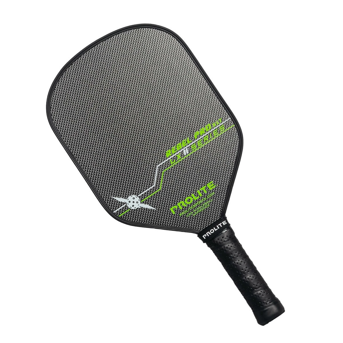 Hot Sale ⭐ Coupon 😍 PROLITE Rebel Pro XLT Long Handle LX Middleweight Carbon Fiber Pickleball Paddle 🥰 🌟 - Image 3