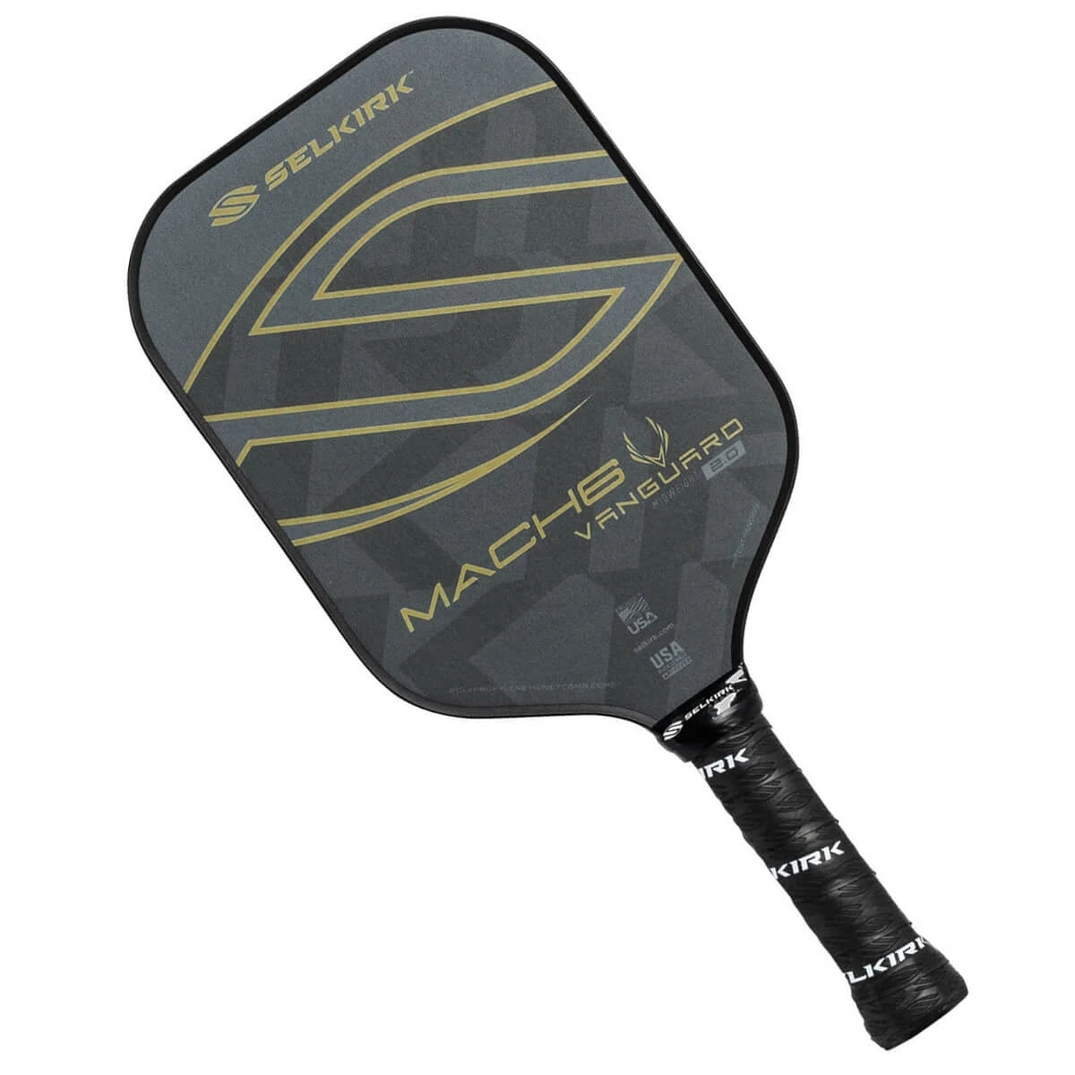 Brand new ๐ Best deal ๐ Selkirk VANGUARD 2.0 Mach6 Middleweight Carbon Fiber Pickleball Paddle ๐ ๐