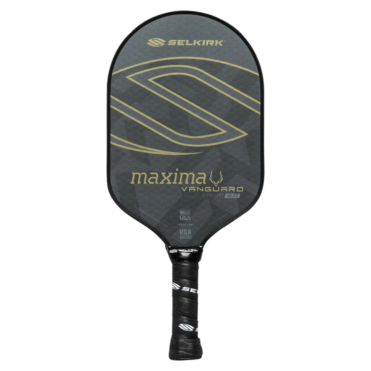 Brand new โ Best deal ๐ Selkirk VANGUARD 2.0 Maxima Middleweight Carbon Fiber Pickleball Paddle ๐ ๐ฏ - Image 3