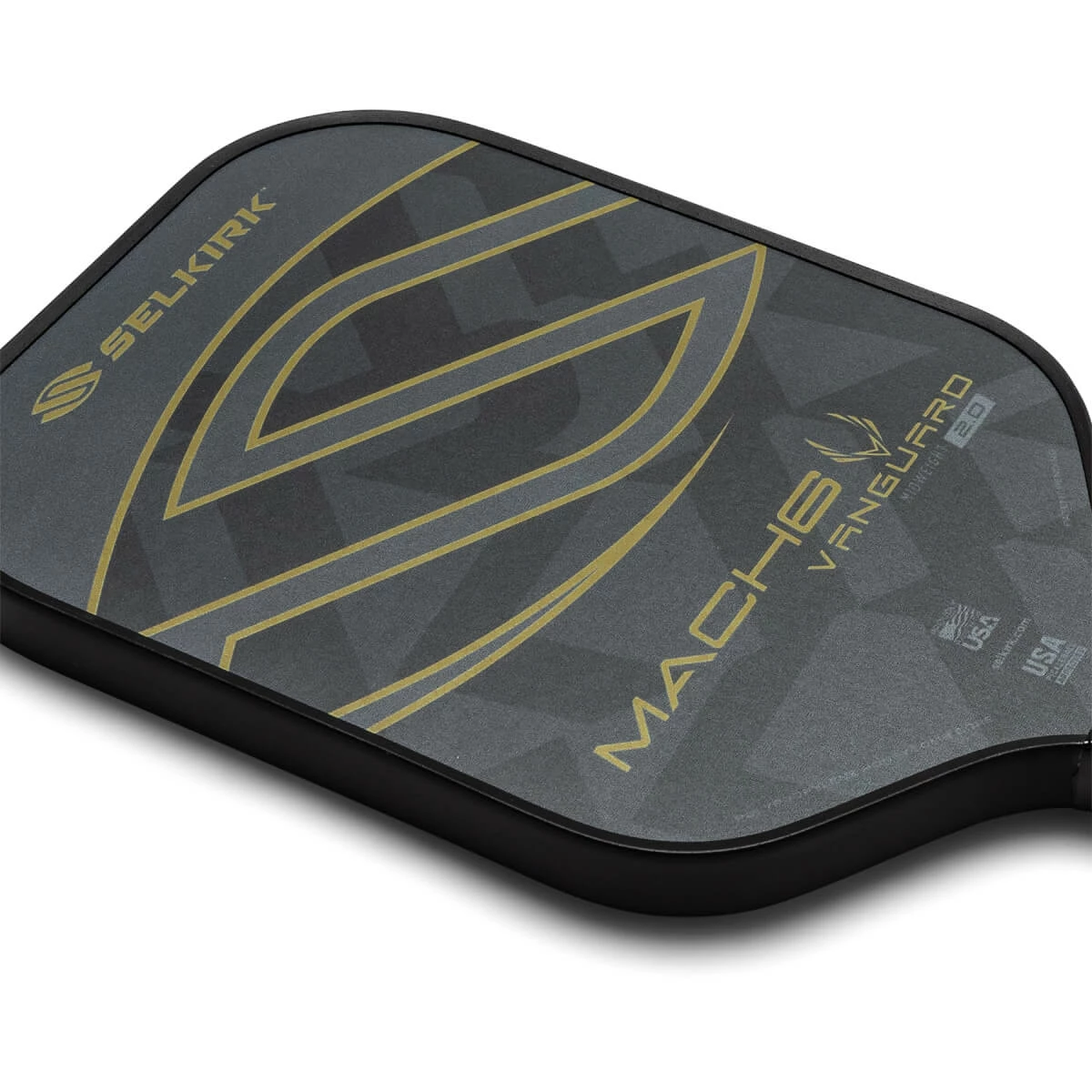 Brand new ๐ Best deal ๐ Selkirk VANGUARD 2.0 Mach6 Middleweight Carbon Fiber Pickleball Paddle ๐ ๐ - Image 2