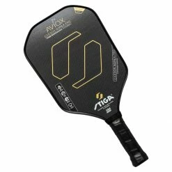 Flash Sale 🎁 Buy 🎁 STIGA Aviox Carbon Nomex Pro Middleweight Carbon Fiber Pickleball Paddle 🔥 👍