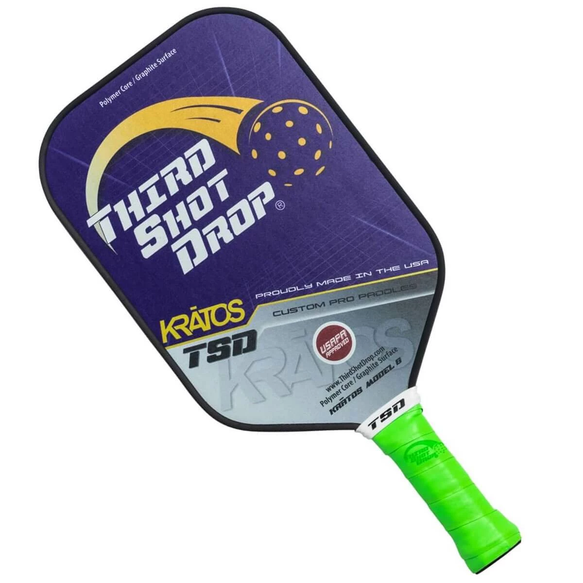 Best deal ๐ฏ Buy ๐งจ Third Shot Drop KRATOS G Lightweight Graphite Pickleball Paddle ๐ ๐ฅ