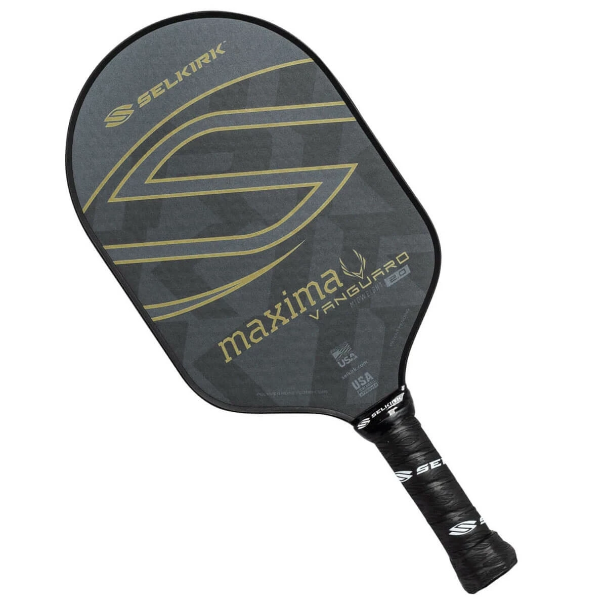 Brand new โ Best deal ๐ Selkirk VANGUARD 2.0 Maxima Middleweight Carbon Fiber Pickleball Paddle ๐ ๐ฏ