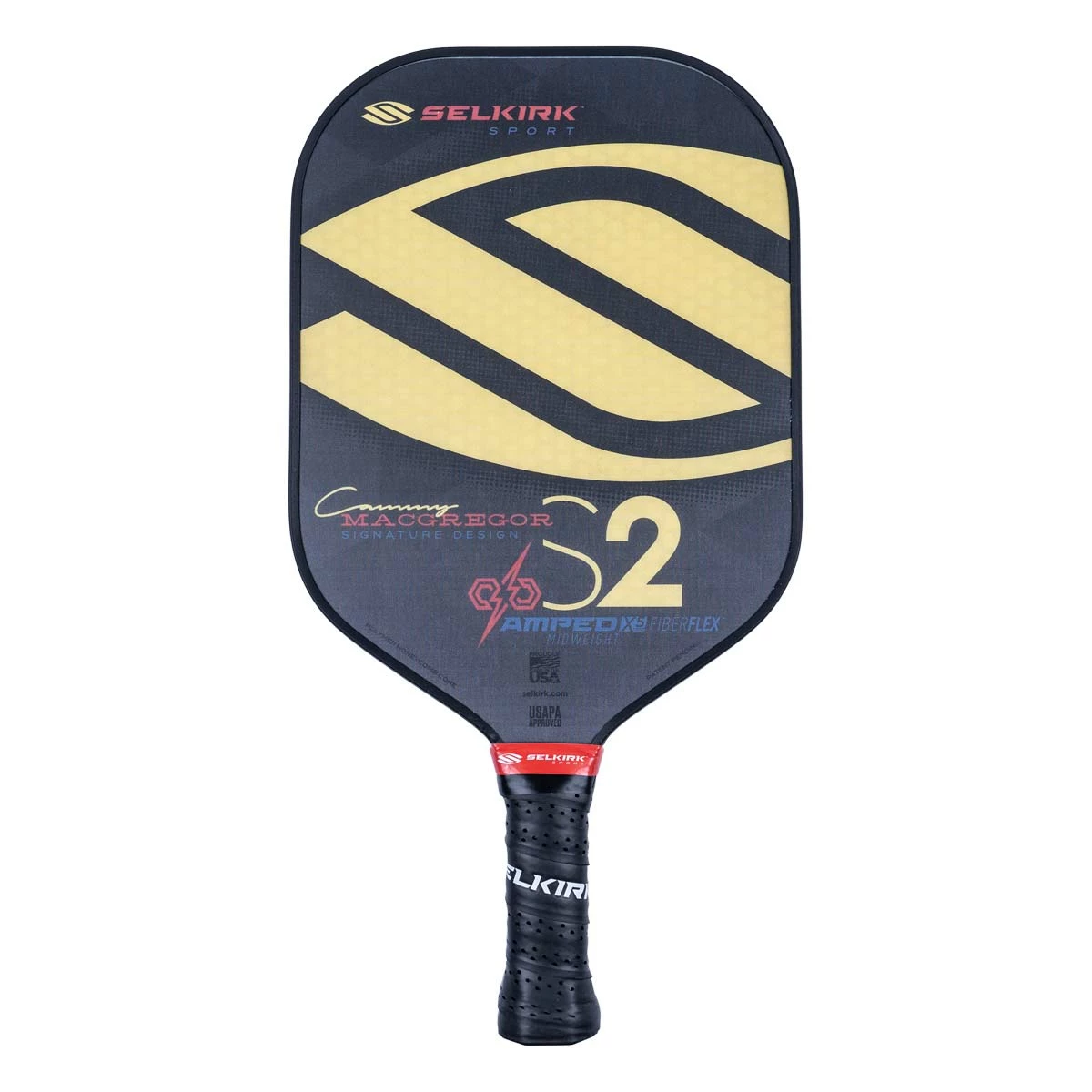 Brand new β€οΈ Top 10 π Selkirk Amped S2 Middleweight Signature Cammy Macgregor Composite Pickleball Paddle π π - Image 3